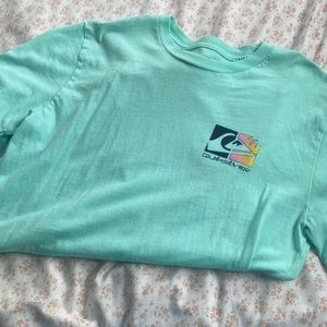 Teal Quicksilver tee
